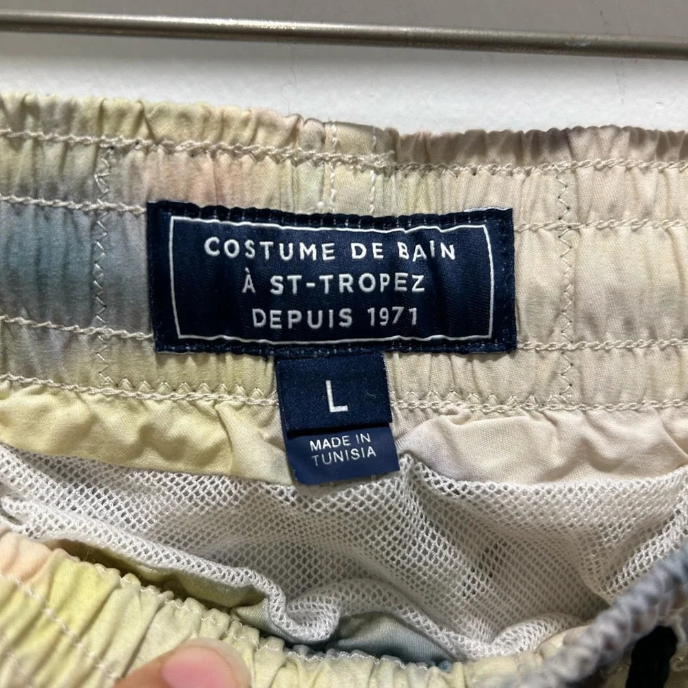 Vilebrequin x palm angles tropical swimming trunks